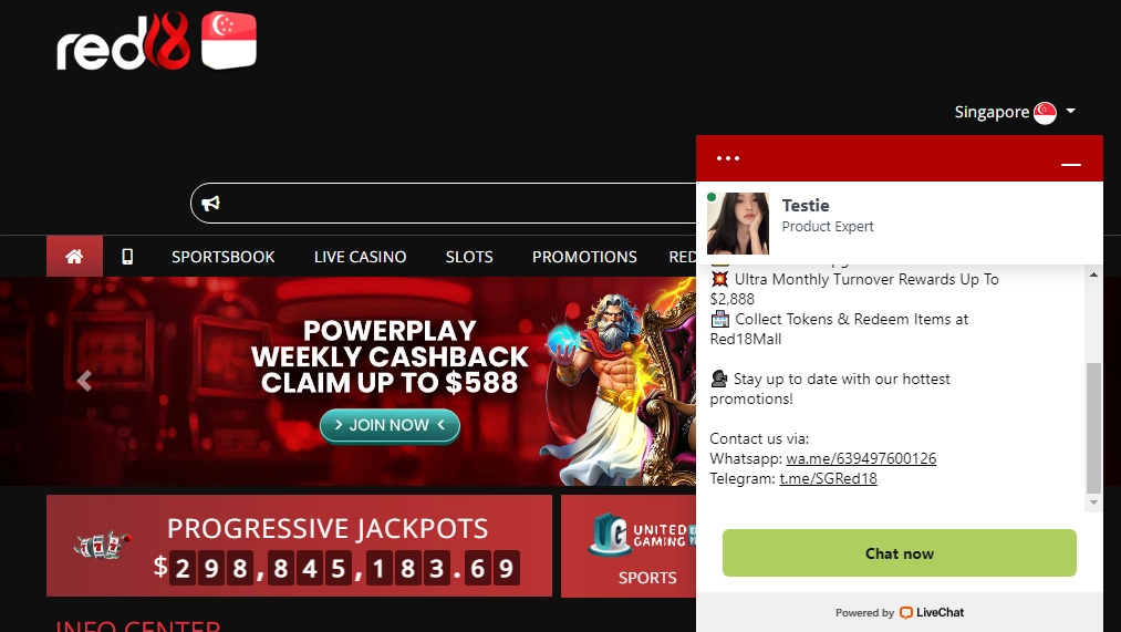 Red18 Casino